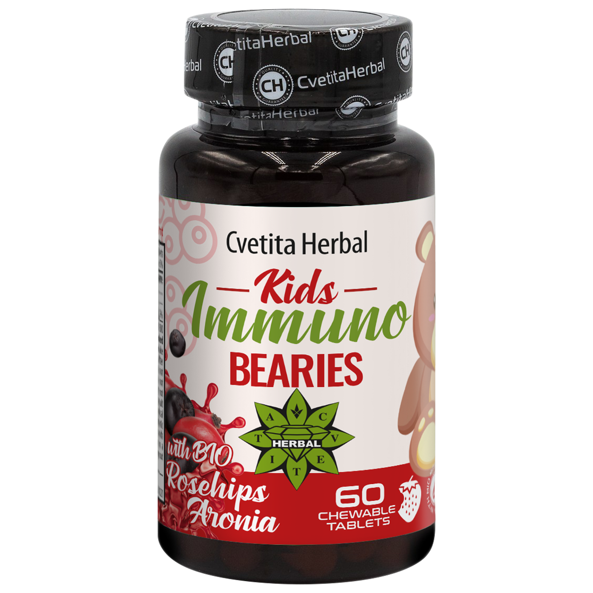PROMOȚIE: Kids Imuno Bearies 30 tablete + Kids D3 Bearies 30 tablete + Cadou Kids Pro Bearies 30 tablete